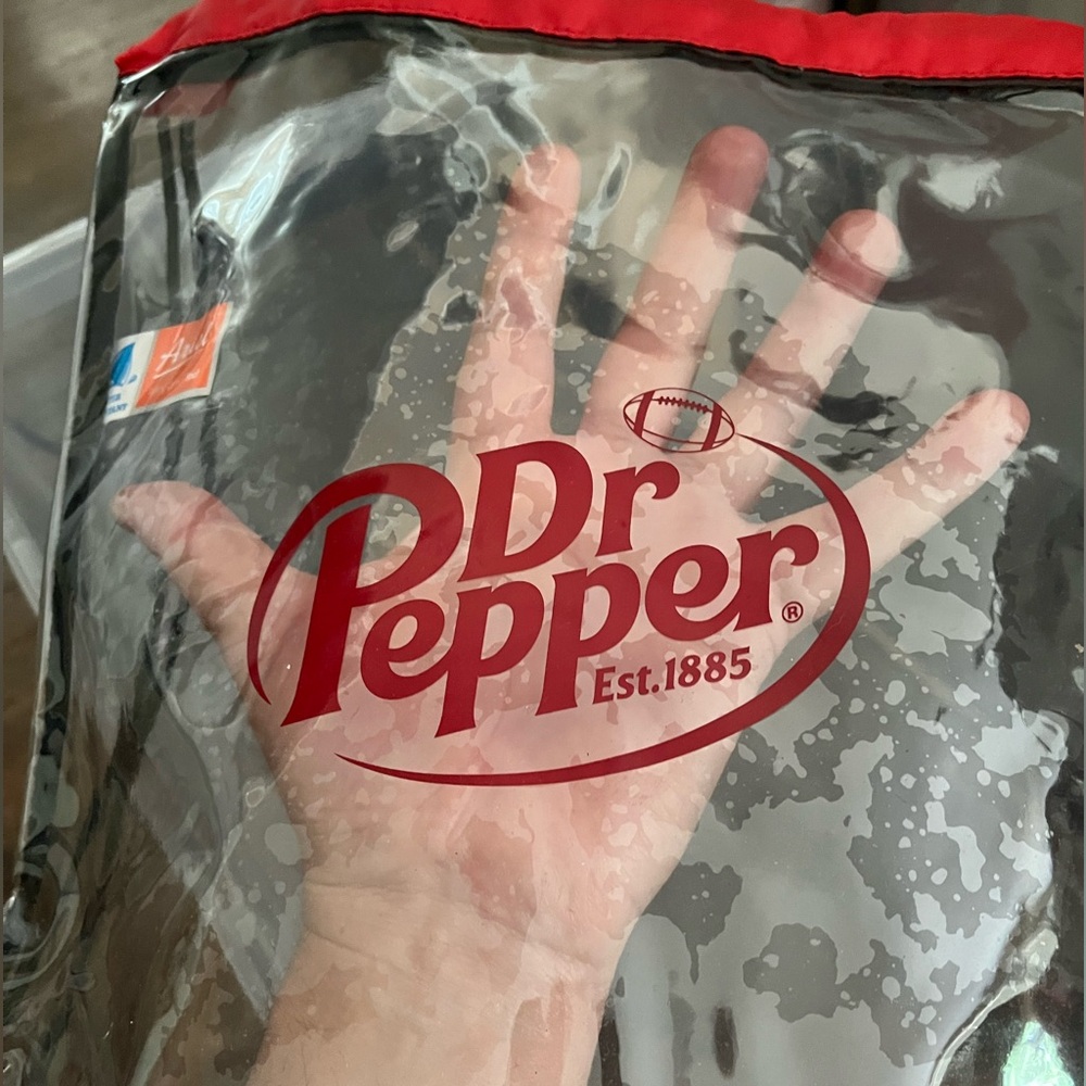 🏈 Dr Pepper Drawstring Bag